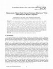 Research paper thumbnail of Enhancement of Quasi-Static Puncture Resistance Behaviors of Trixie Fabric/Polyester Hybrid Composites