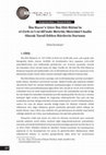 Research paper thumbnail of İbn Hacer'e Göre İbn Ebû Hâtim'in el-Cerh ve't-ta'dîl'inde Metrûk/Metrûkü'l-hadîs Olarak Tavsif Edilen Râvilerin Durumu