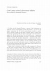 Research paper thumbnail of Com’è stata scritta la letteratura italiana. Per un libro di Armando Petrucci_Anteprima, in «Lingua e Stile», LIV, 2019, pp. 119-146