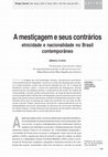 Research paper thumbnail of Da mestiçagem à diferença: nexos transnacionais  da formação nacional no Brasil.