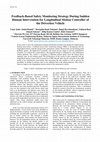 Research paper thumbnail of Feedback-Based Safety Monitoring Strategy During Sudden Human Intervention for Longitudinal Motion Controller of the Driverless Vehicle