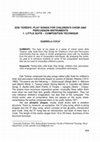 Research paper thumbnail of EDE TERÉNYI: PLAY SONGS FOR CHILDREN'S CHOIR AND PERCUSSION INSTRUMENTS 1. LITTLE SUITE -COMPOSITION TECHNIQUE