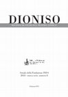 Research paper thumbnail of Pasolini e l'Antigone di Sofocle: un laboratorio di traduzione, «Dioniso», vol. 8 (NS), 2018: 183-216