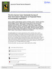 Research paper thumbnail of The Eric Garner Case: Statewide Survey of New York Voters' Response to Proposed Police Accountability Legislation Epidemiology of Human Rights Study Group