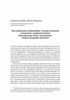 Research paper thumbnail of Rola społeczności użytkowników i narzędzi sieciowych w kreowaniu i rozpowszechnianiu alternatywnego obrazu rzeczywistości. Studium przypadku Astromarii