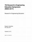 Research paper thumbnail of 7th Research in Engineering Education Symposium (REES 2017) Vol. 2  Research in Engineering Education