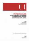 Research paper thumbnail of Efectos kantianos: interpretaciones del idealismo trascendental en la teoría económica de Georg Simmel