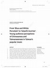 Research paper thumbnail of From Blue and White Porcelain to Island’s Sunrise: Post-1990s Audience’s Perceptions of Chineseness and Taiwaneseness in Taiwan’s Popular Music