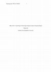 Research paper thumbnail of Wells Fargo Financial Analysis Projection Report