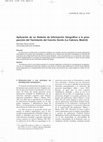 Research paper thumbnail of Aplicación de un Sistema de Información Geográfica a la prospección del Yacimiento del Cancho Gordo (La Cabrera, Madrid)