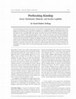 Research paper thumbnail of Perforating Kinship: Syriac Christianity, Ethnicity, and Secular Legibility