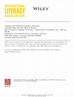 Research paper thumbnail of Guidelines for Evaluating Vocabulary Instruction