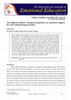 Research paper thumbnail of The neglected shadow: Some European perspectives on emotional supports for early school leaving prevention.