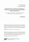 Research paper thumbnail of Apontamentos sobre as premissas estéticas Modernas e Pós-modernas nas sonatas para piano de Claudio Santoro: modelos de Leonard Meyer