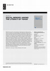 Research paper thumbnail of SOCIAL MEMORY AMONG THE LITERATI OF YEHUD