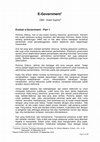 Research paper thumbnail of E-Government