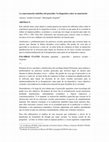 Research paper thumbnail of La representación simbólica del genocidio. Un diagnóstico sobre su enunciación