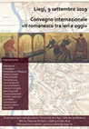 Research paper thumbnail of «Una descrizione di confini del sec. XV e le sorti di L preconsonantica in romanesco» (Convegno internazionale «Il romanesco tra ieri e oggi» – Liegi, 9 settembre 2019)