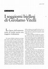 Research paper thumbnail of I soggiorni biellesi di Girolamo Vitelli