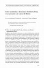 Research paper thumbnail of Entre tarántulas y dementes: Heriberto Frías, reo-narración y la Cárcel de Belem (versión completa en PDF)