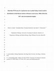 Research paper thumbnail of Real-time PCR assay for Aquimarina macrocephali subsp. homaria and its distribution in shell disease lesions of Homarus americanus, Milne-Edwards, 1837, and environmental samples.