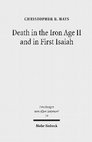 Research paper thumbnail of Death in the Iron Age II and in First Isaiah 