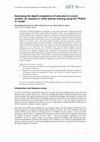 Research paper thumbnail of Miguel-Revilla, D., Martínez-Ferreira, J. M., & Sánchez-Agustí, M. (2020). Assessing the digital competence of educators in social studies: An analysis in initial teacher training using the TPACK-21 model. Australasian Journal of Educational Technology, 36(2), 1–12.