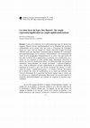 Research paper thumbnail of Les deux faces du logos chez Husserl: Du couple expression/signification au couple signification/syntaxe