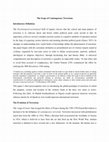 Research paper thumbnail of The Scope of Contemporary Terrorism