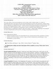 Research paper thumbnail of Cultural Studies (COMN 3990) Syllabus