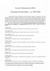 Research paper thumbnail of Seminari del mercoledì a.a. 2019-2020 – DIUM UNIUD Italianistica