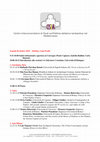 Research paper thumbnail of III Convegno internazionale del CISEM - Centro interuniversitario di studi sull'edilizia abitativa tardoantica nel Mediterraneo, Bologna-Ravenna, 28-31 ottobre 2019