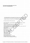 Research paper thumbnail of The Relationship Between Posttraumatic Stress Disorder and Chronic Pain in People Seeking Treatment for Chronic Pain: The Mediating Role of Psychological Flexibility Psychological Flexibility