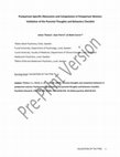 Research paper thumbnail of Intrusive thoughts and compulsive behaviors in postpartum women: Validation of the Parental Thoughts and Behaviors Checklist