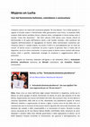 Research paper thumbnail of Mujeres en Lucha: voci dal femminismo boliviano, colombiano e venezuelano.