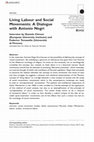 Research paper thumbnail of Living Labour and Social Movements: A Dialogue with Antonio Negri