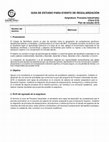 Research paper thumbnail of GUÍA DE ESTUDIO PARA EVENTO DE REGULARIZACIÓN Asignatura: Procesos Industriales (Clave 618) Plan de estudio 2018 Nombre del alumno: Matrícula: 1. Presentación