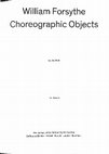 Research paper thumbnail of Choreographic Object Lessons