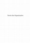 Research paper thumbnail of Teoria das organizações