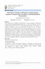 Research paper thumbnail of The Impact Training of a Program on Improving the Cognitive Competencies of Teachers in Identifying Gifted Preschoolers