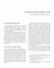 Research paper thumbnail of la fabrication du bleu égyptien à Cumes