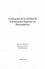 Research paper thumbnail of Evaluación de la calidad de la Educación Superior en Iberoamérica