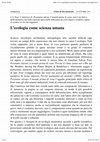 Research paper thumbnail of L'ecologia come scienza umana