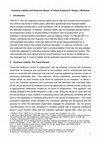 Research paper thumbnail of Vicarious Liability and Historical Abuse: A Critical Analysis of Hickey v McGowan