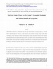 Research paper thumbnail of 'My Poor People, Where Are We Going?': Grounded Theologies and National Identity in Kyrgyzstan