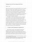 Research paper thumbnail of Constitutional Courts in Asia: Western Origins and Asian Practice