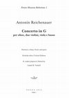 Research paper thumbnail of Antonín Reichenauer: Concerto in G per oboe, due violini, viola e basso [a critical edition]