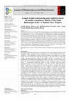 Research paper thumbnail of Length weight relationship and condition factor of Anabas testudineus (Bloch, 1792) from Rudrasagar Lake (A Ramsar site), Tripura