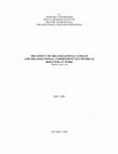 Research paper thumbnail of The effect of organizational climate and organizational commitment on unethical behavior at work