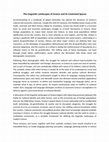 Research paper thumbnail of The Linguistic Landscapes and Contested Spaces of Greece – Part 1